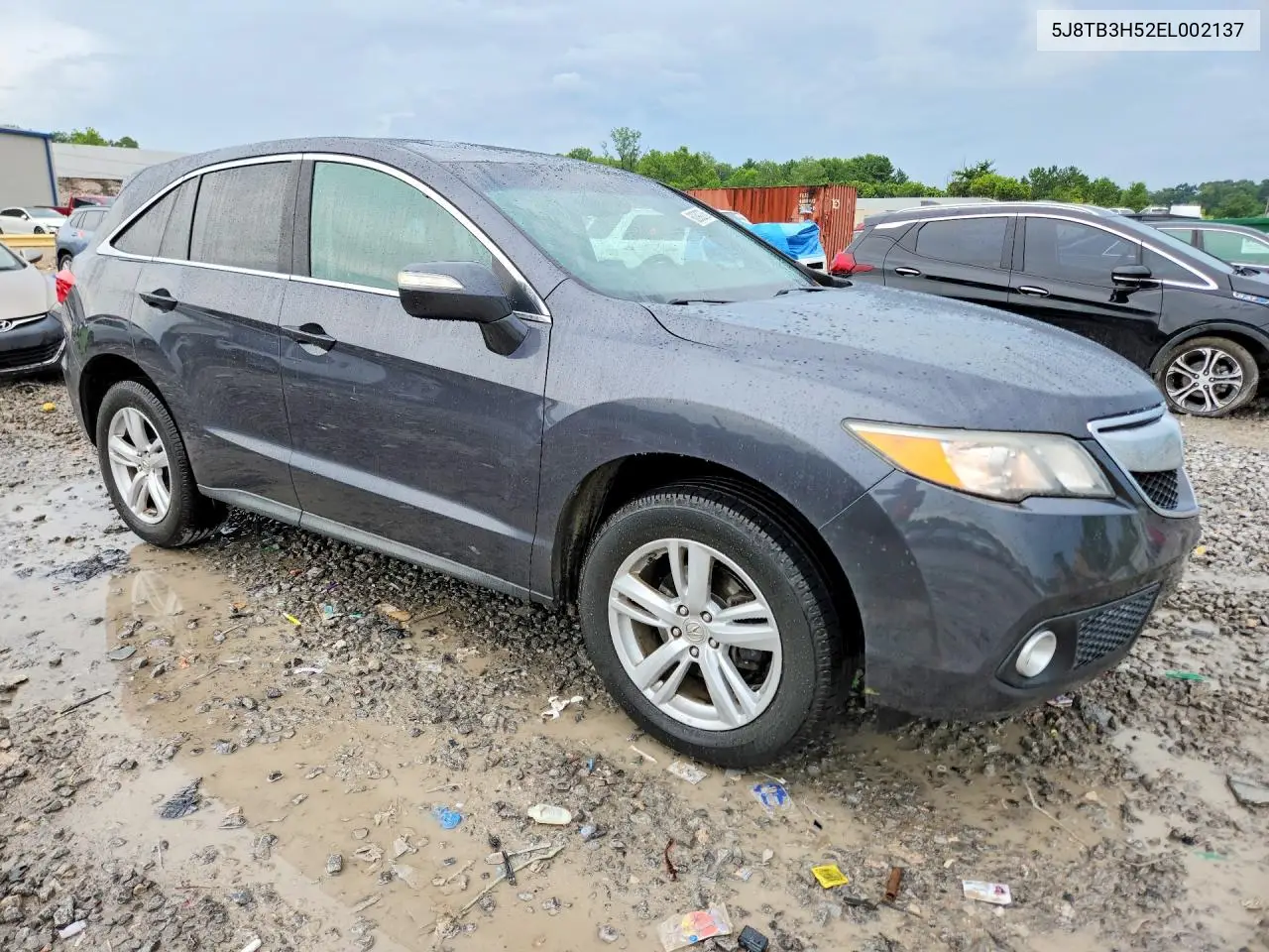2014 Acura Rdx Technology VIN: 5J8TB3H52EL002137 Lot: 60399276