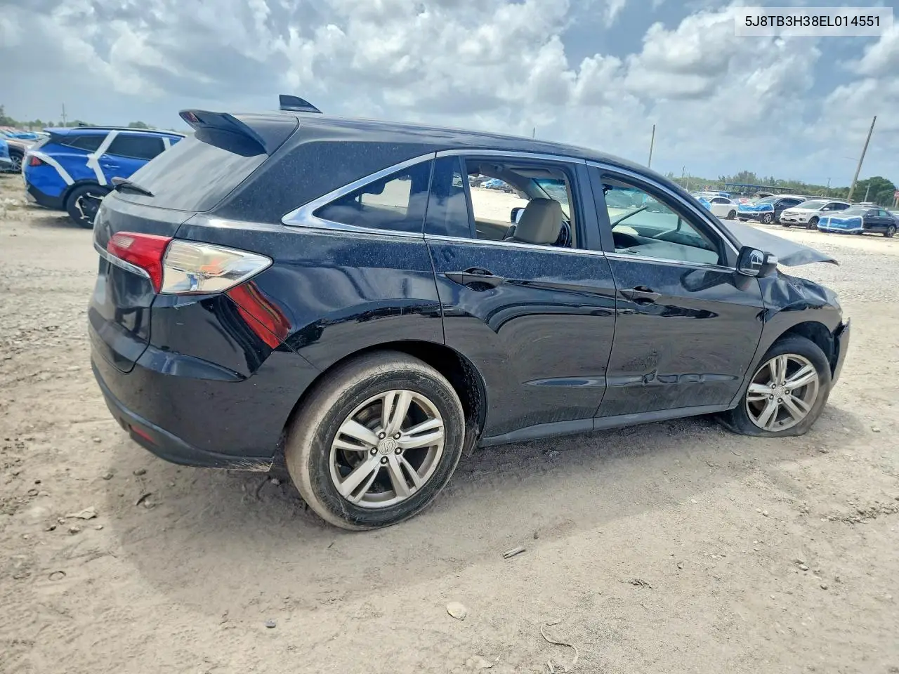2014 Acura Rdx VIN: 5J8TB3H38EL014551 Lot: 60739096