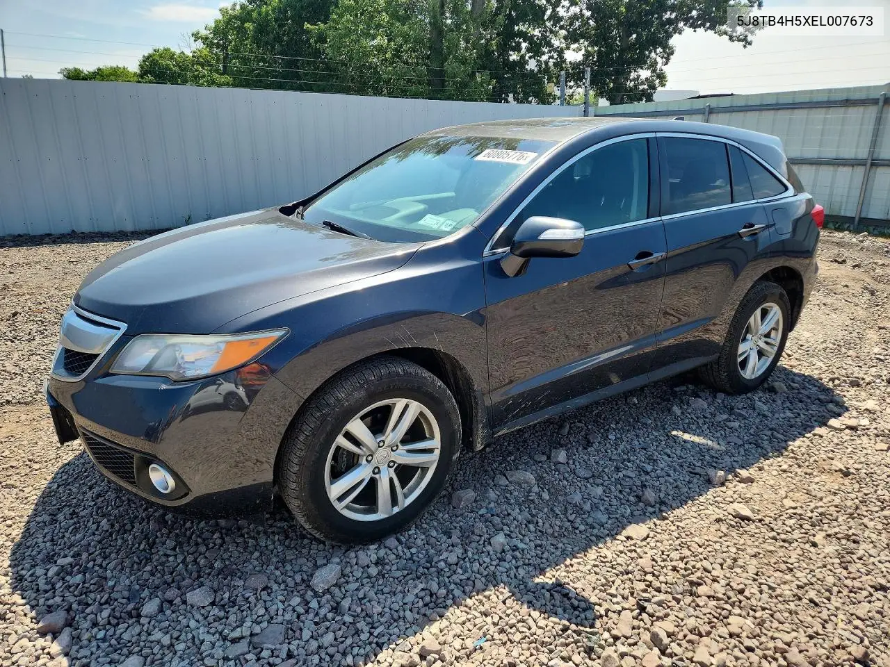 2014 Acura Rdx Technology VIN: 5J8TB4H5XEL007673 Lot: 60805776