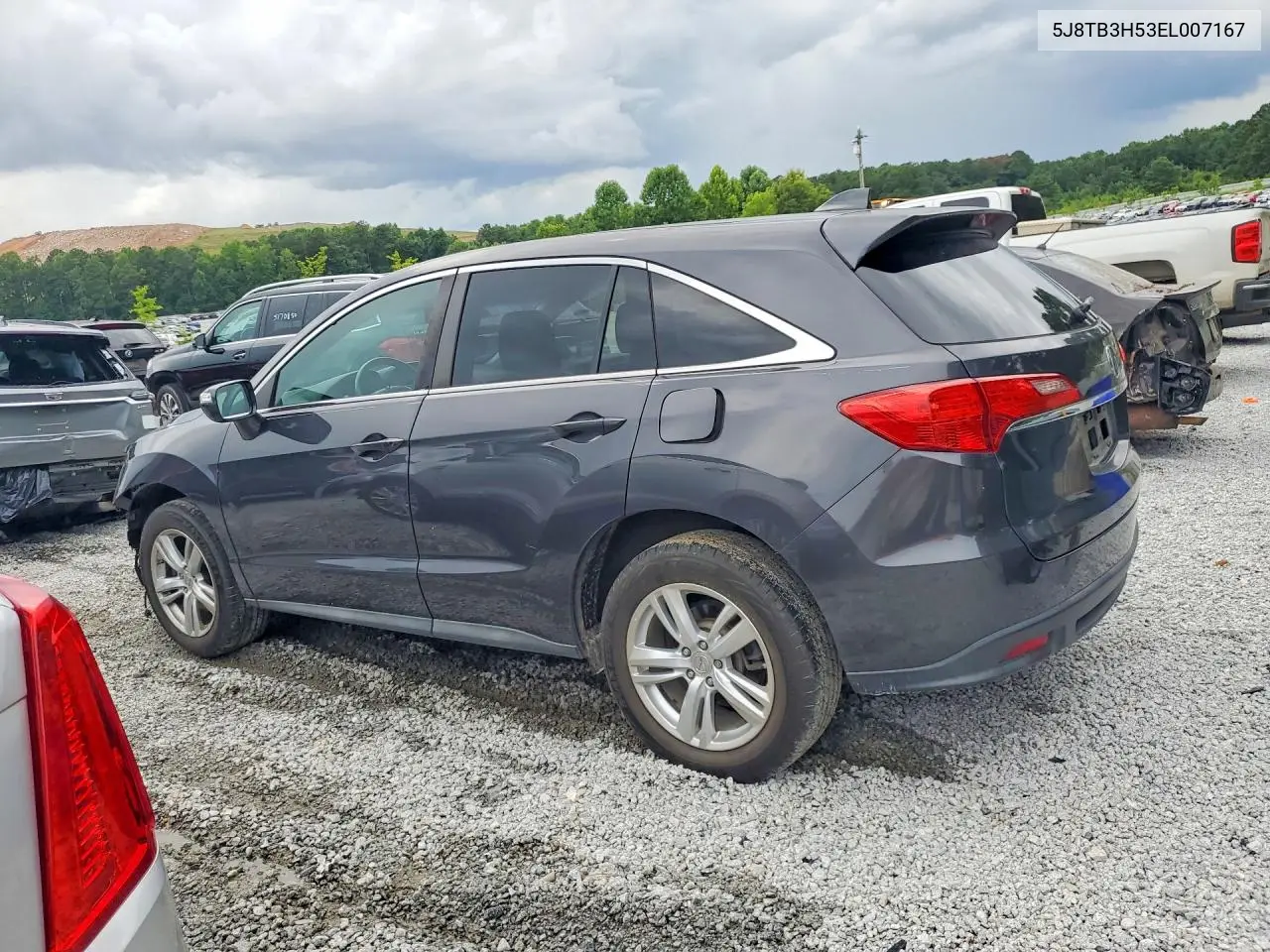 2014 Acura Rdx Technology VIN: 5J8TB3H53EL007167 Lot: 61035886