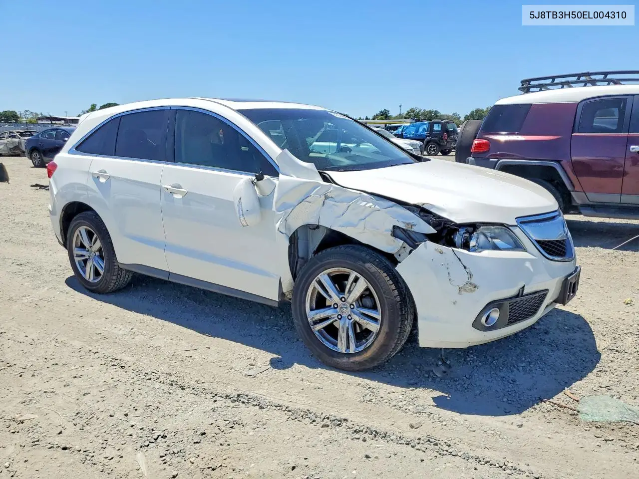 2014 Acura Rdx Technology VIN: 5J8TB3H50EL004310 Lot: 61214366