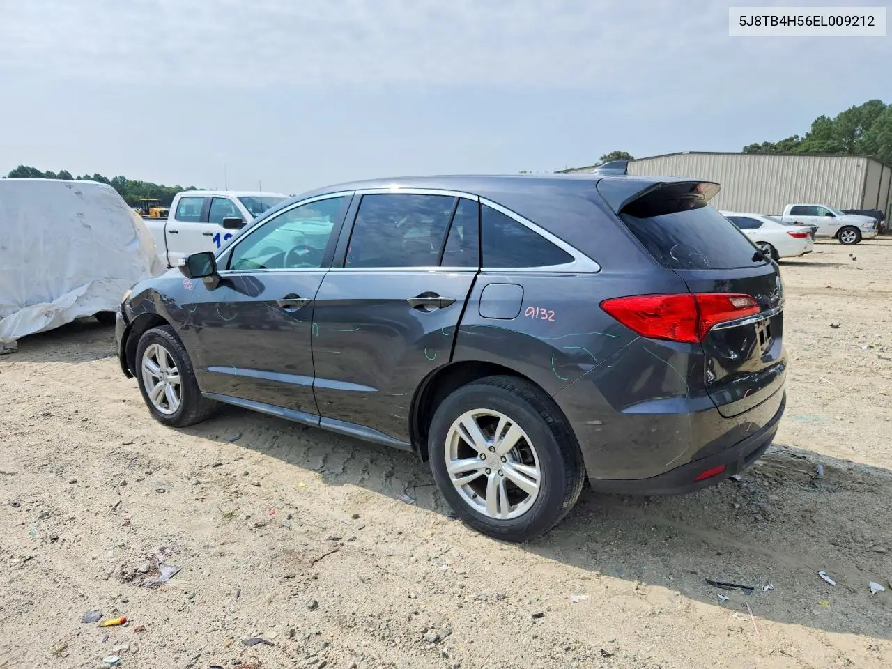 2014 Acura Rdx Technology VIN: 5J8TB4H56EL009212 Lot: 61378676