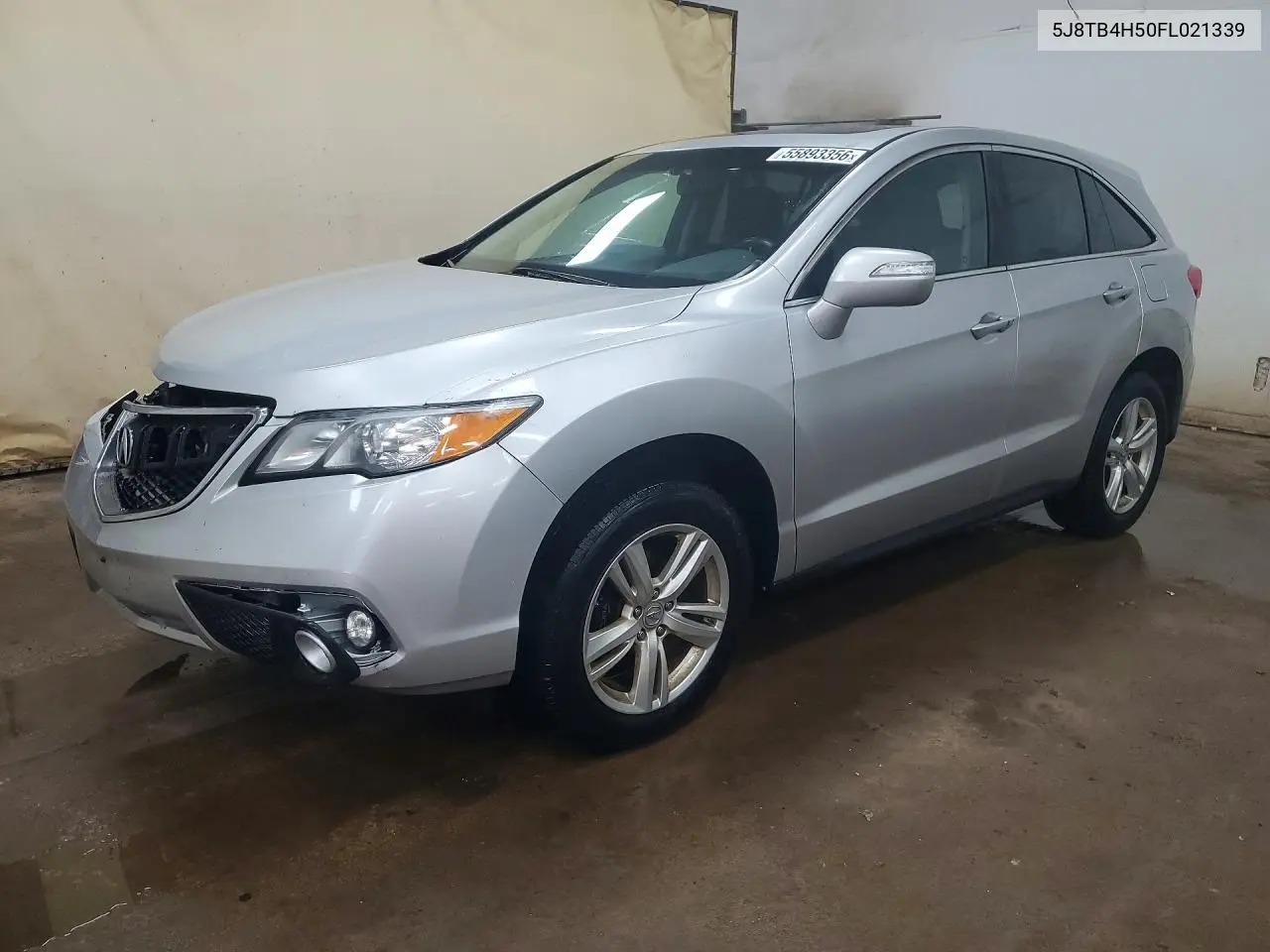 2015 Acura Rdx Technology VIN: 5J8TB4H50FL021339 Lot: 55893356