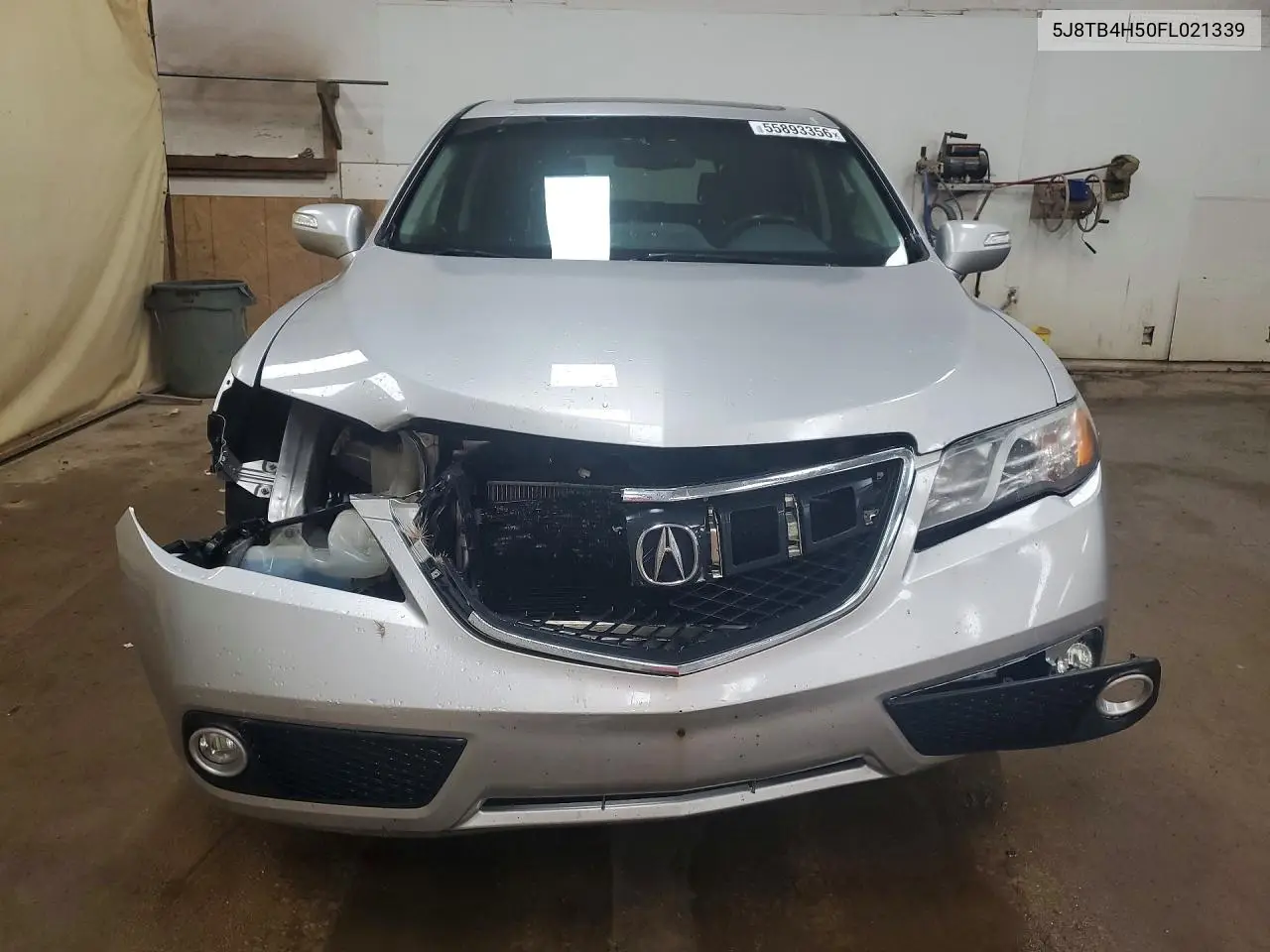 2015 Acura Rdx Technology VIN: 5J8TB4H50FL021339 Lot: 55893356