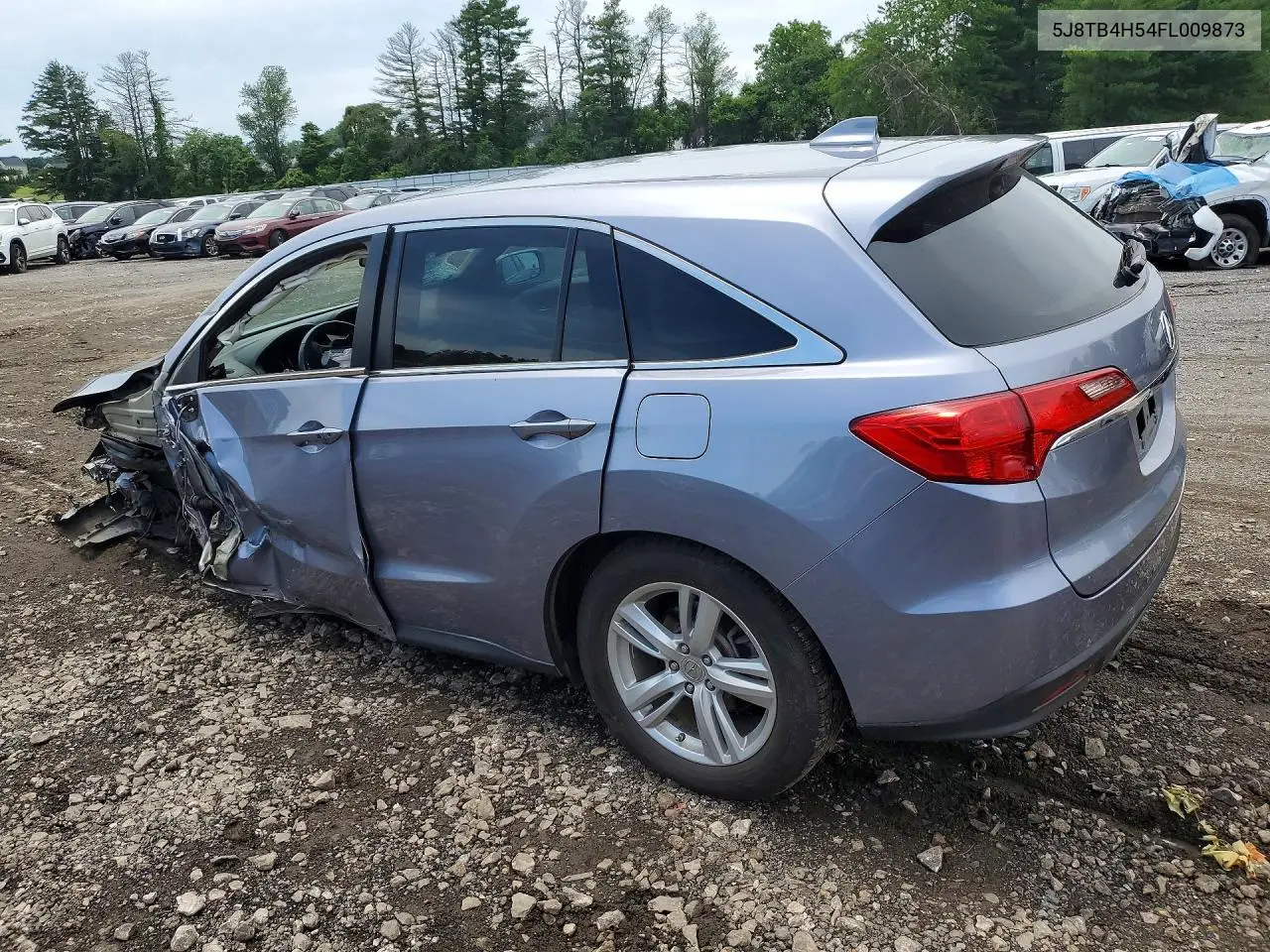 2015 Acura Rdx Technology VIN: 5J8TB4H54FL009873 Lot: 57903596