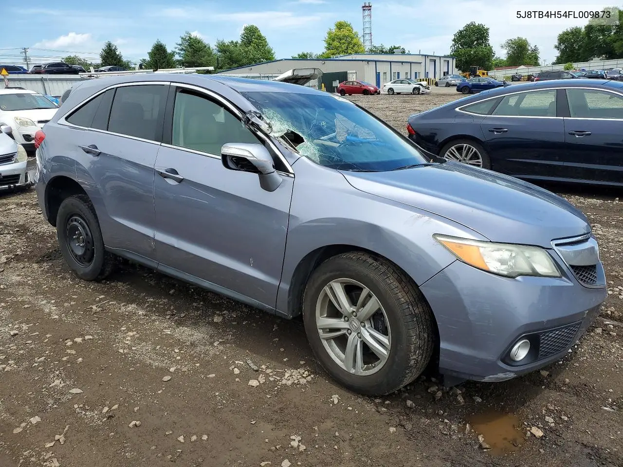 2015 Acura Rdx Technology VIN: 5J8TB4H54FL009873 Lot: 57903596