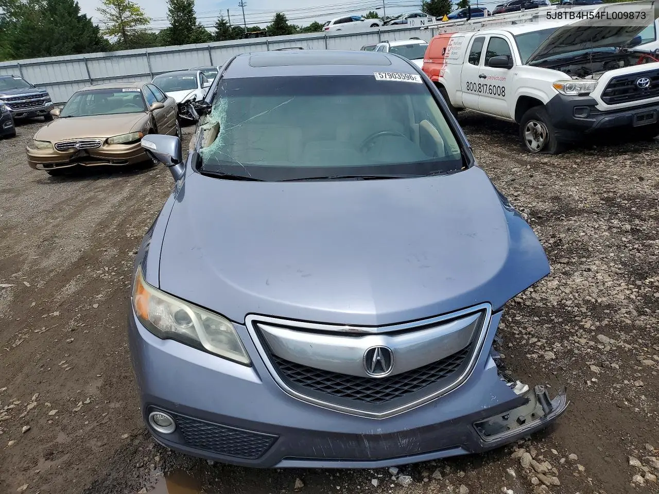 2015 Acura Rdx Technology VIN: 5J8TB4H54FL009873 Lot: 57903596
