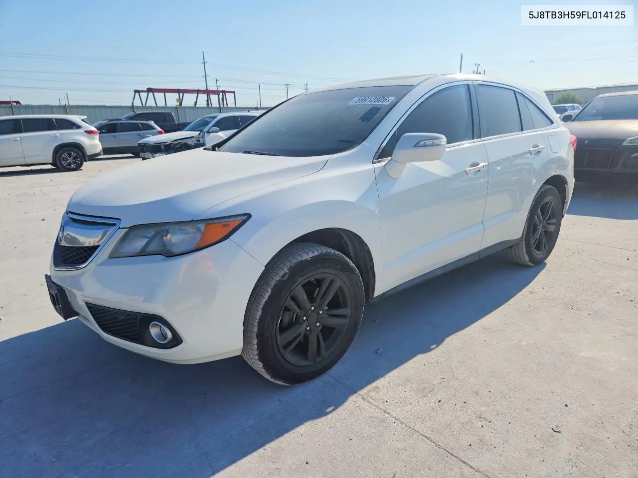 2015 Acura Rdx Technology VIN: 5J8TB3H59FL014125 Lot: 59912806