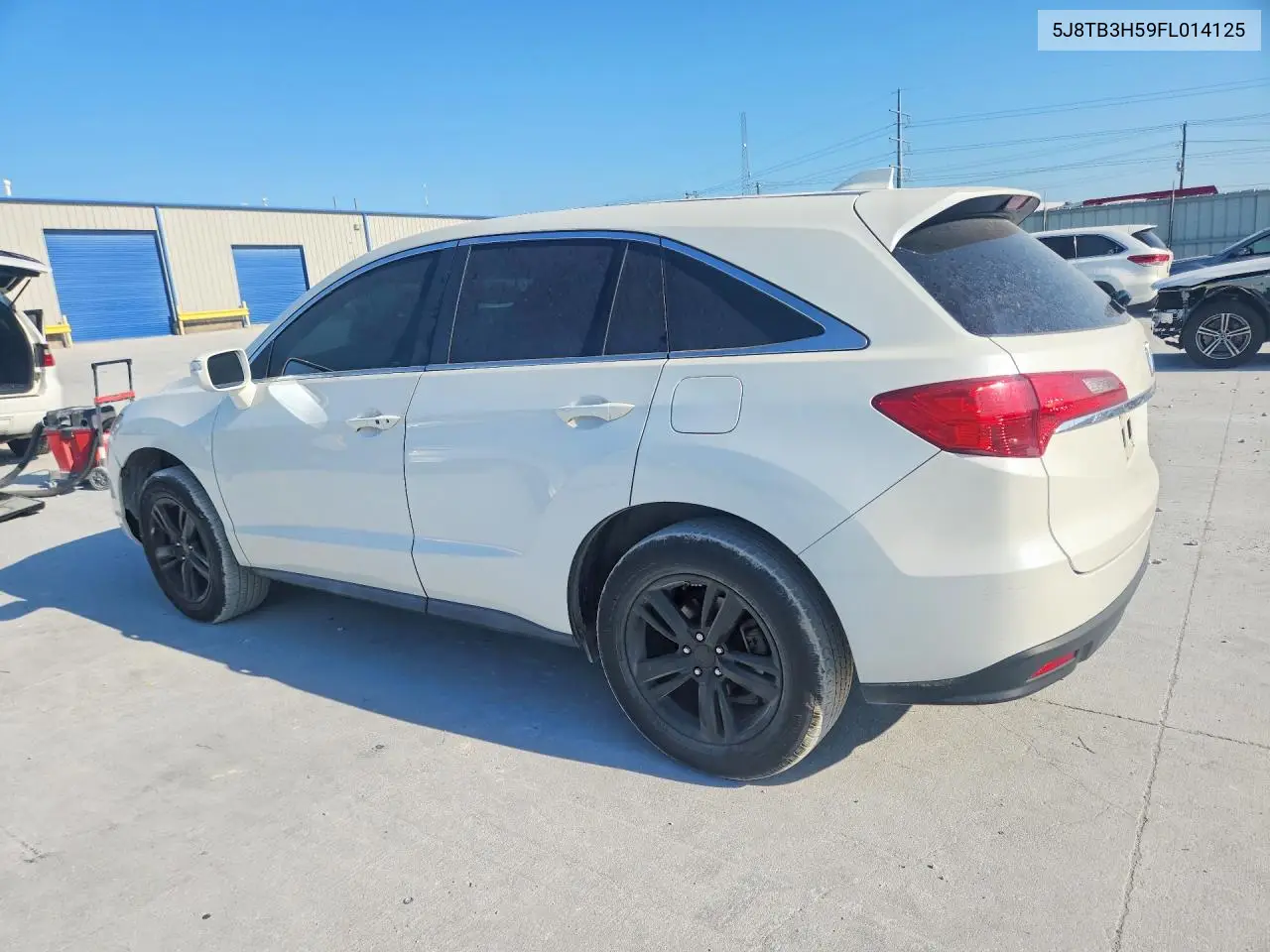 2015 Acura Rdx Technology VIN: 5J8TB3H59FL014125 Lot: 59912806