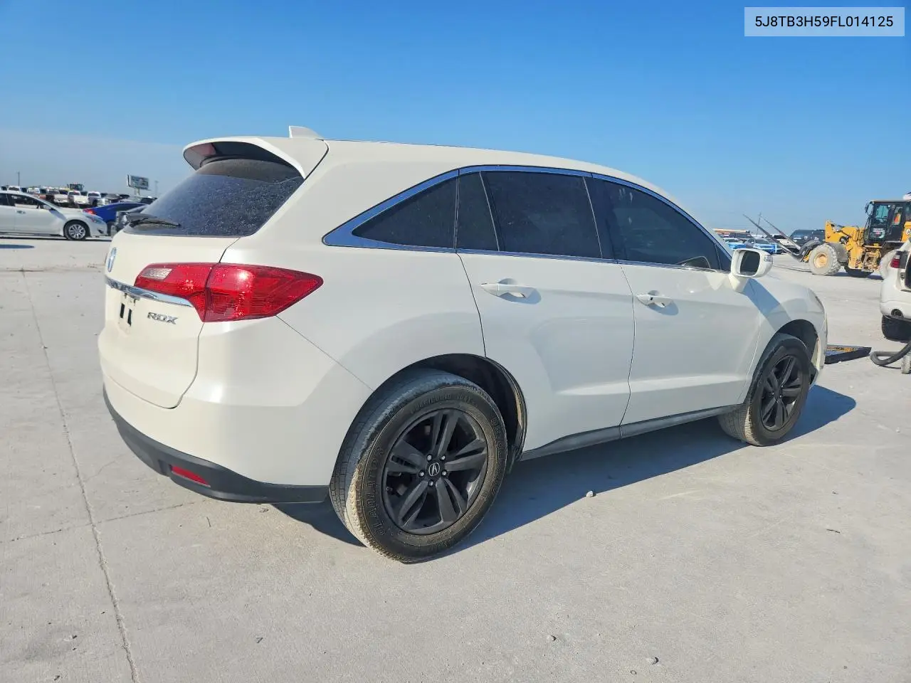 2015 Acura Rdx Technology VIN: 5J8TB3H59FL014125 Lot: 59912806