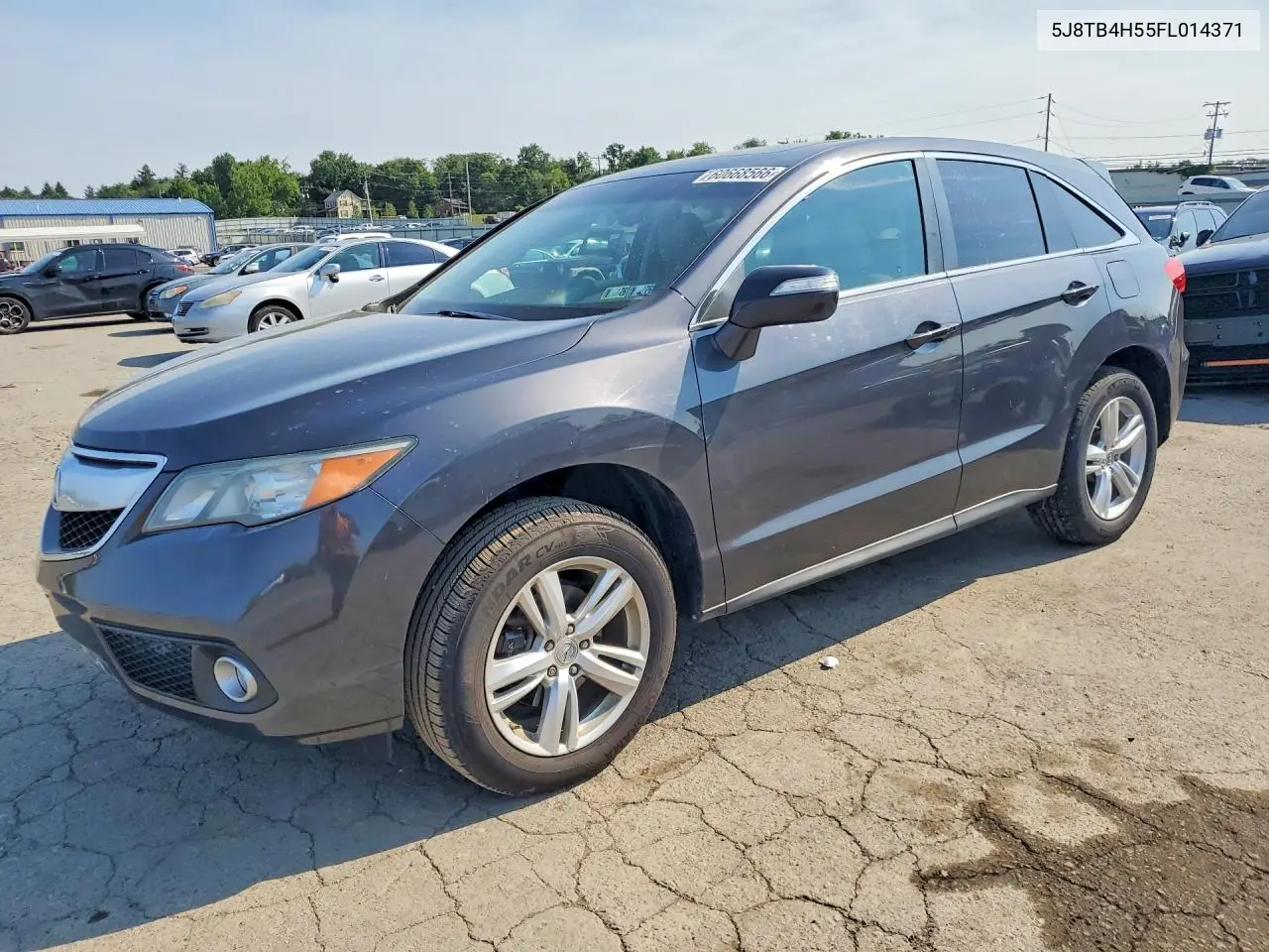 2015 Acura Rdx Technology VIN: 5J8TB4H55FL014371 Lot: 60668566
