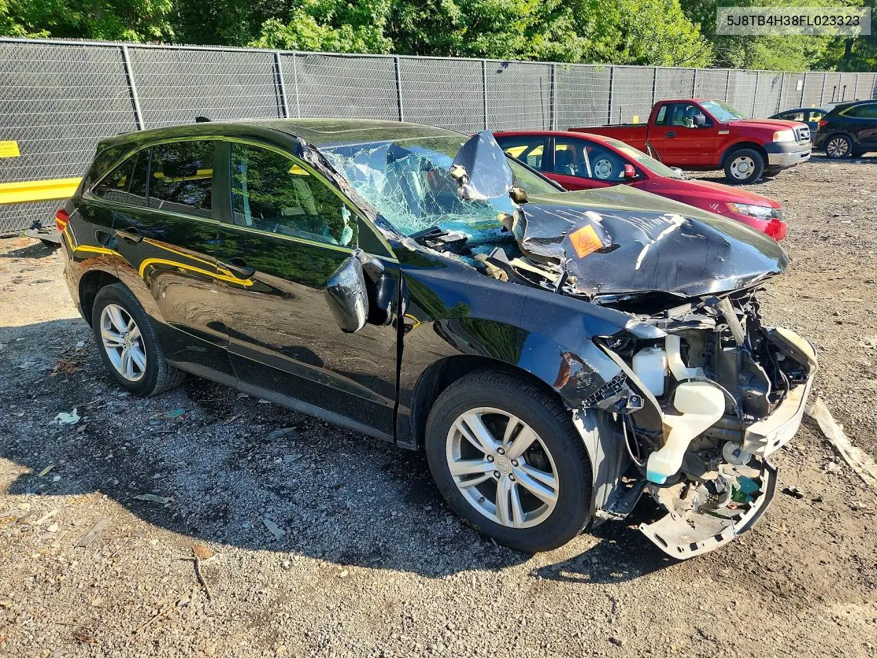 2015 Acura Rdx VIN: 5J8TB4H38FL023323 Lot: 60836546