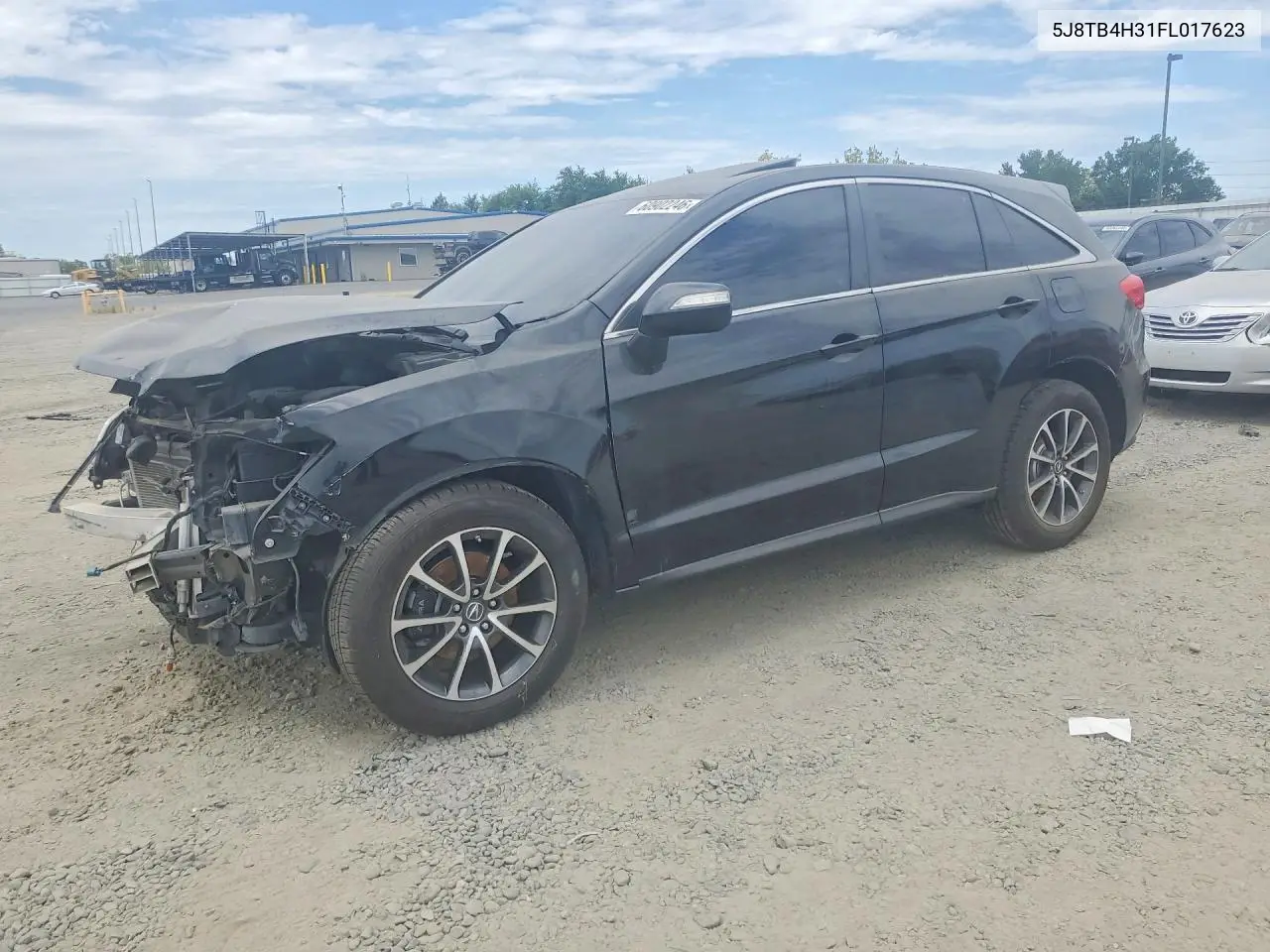 2015 Acura Rdx VIN: 5J8TB4H31FL017623 Lot: 60902246