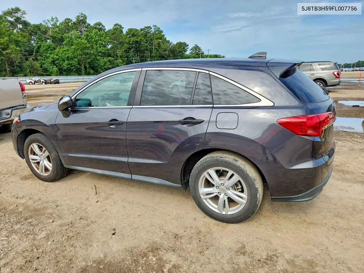 2015 Acura Rdx Technology VIN: 5J8TB3H59FL007756 Lot: 60992186