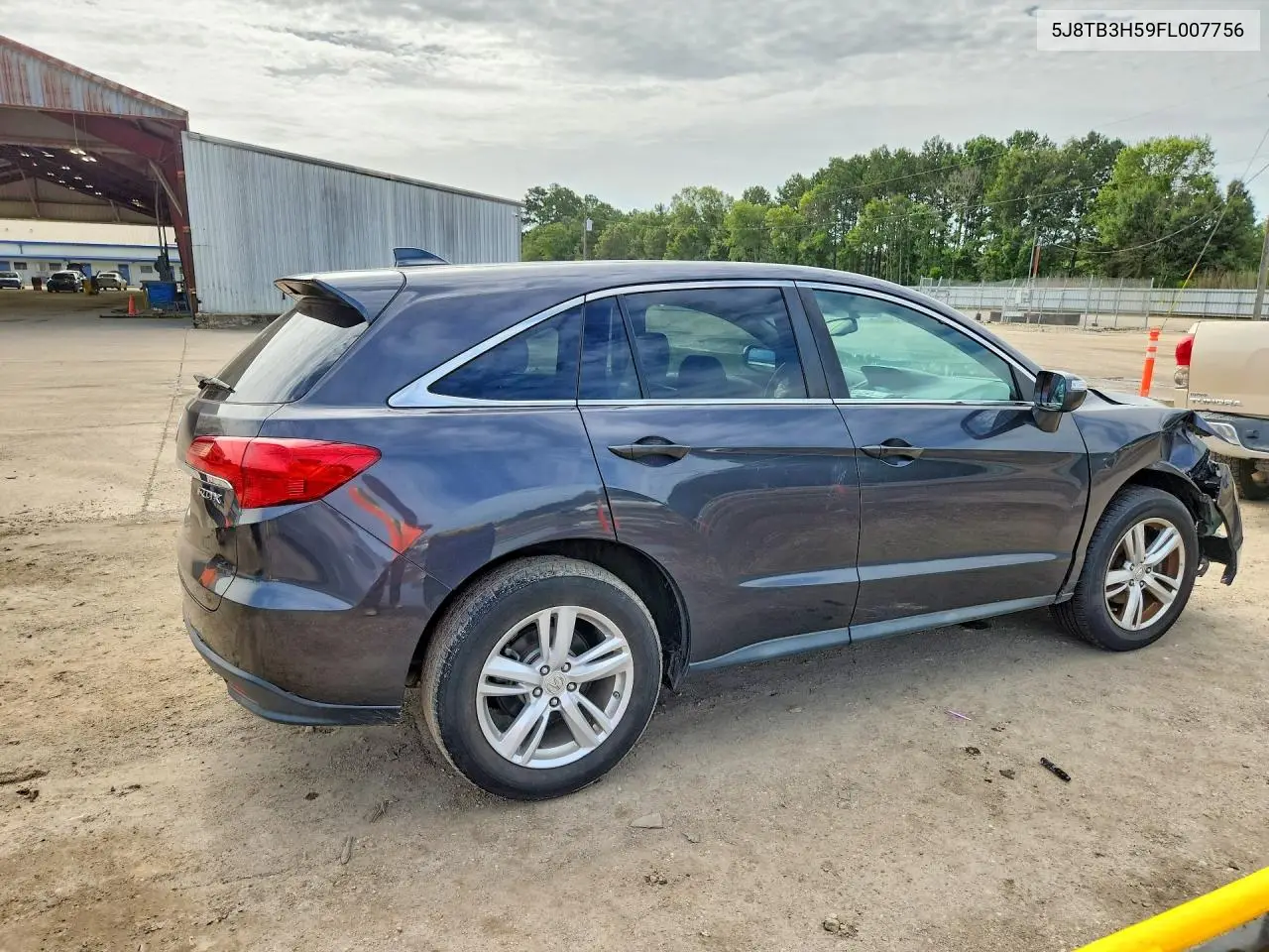 2015 Acura Rdx Technology VIN: 5J8TB3H59FL007756 Lot: 60992186