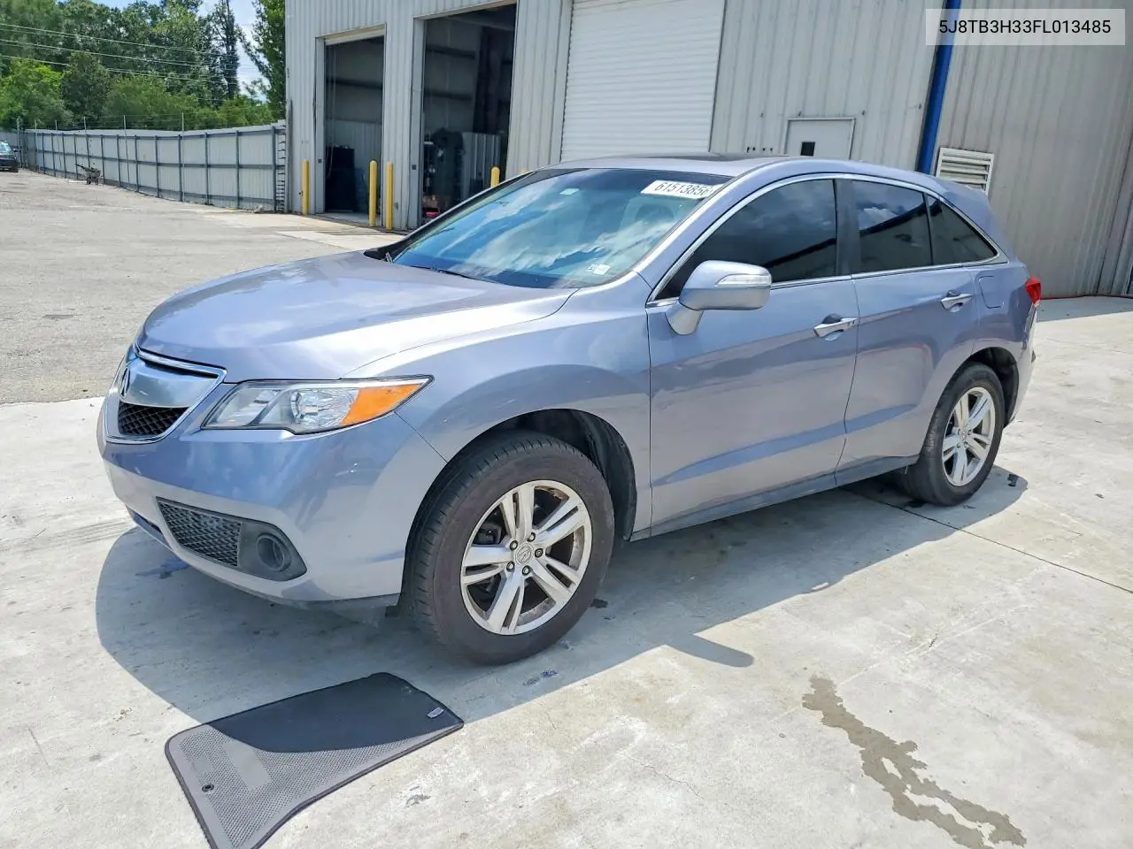 2015 Acura Rdx VIN: 5J8TB3H33FL013485 Lot: 61513856