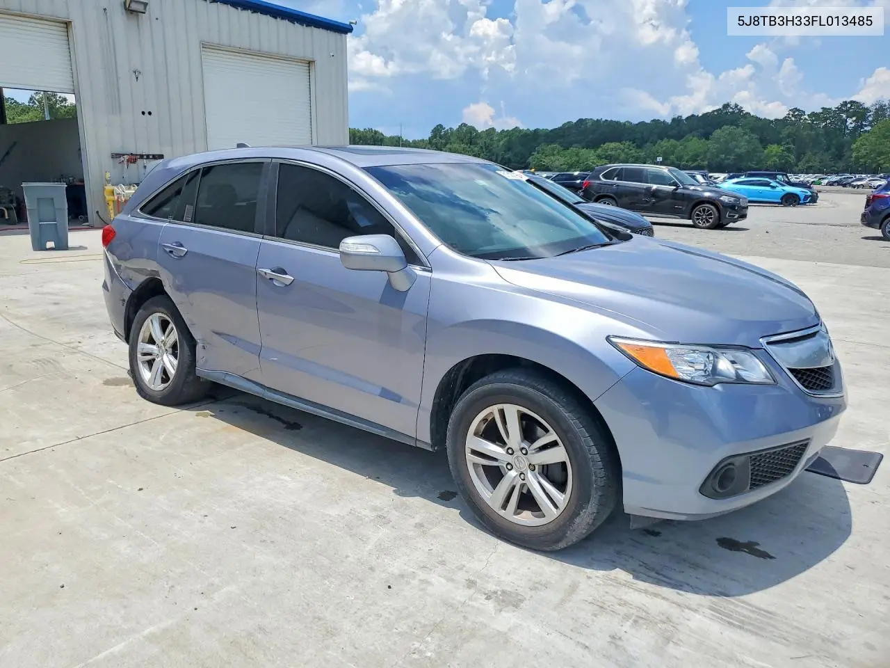2015 Acura Rdx VIN: 5J8TB3H33FL013485 Lot: 61513856