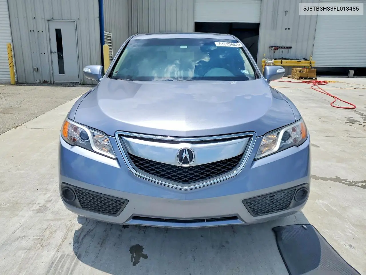 2015 Acura Rdx VIN: 5J8TB3H33FL013485 Lot: 61513856