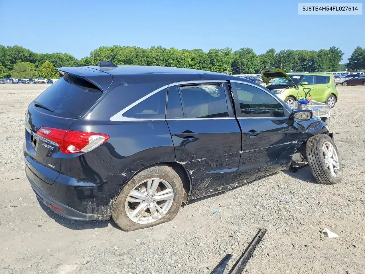 2015 Acura Rdx Technology VIN: 5J8TB4H54FL027614 Lot: 61932876