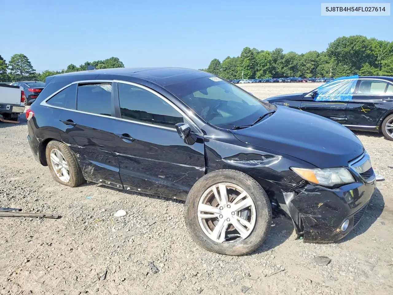 2015 Acura Rdx Technology VIN: 5J8TB4H54FL027614 Lot: 61932876