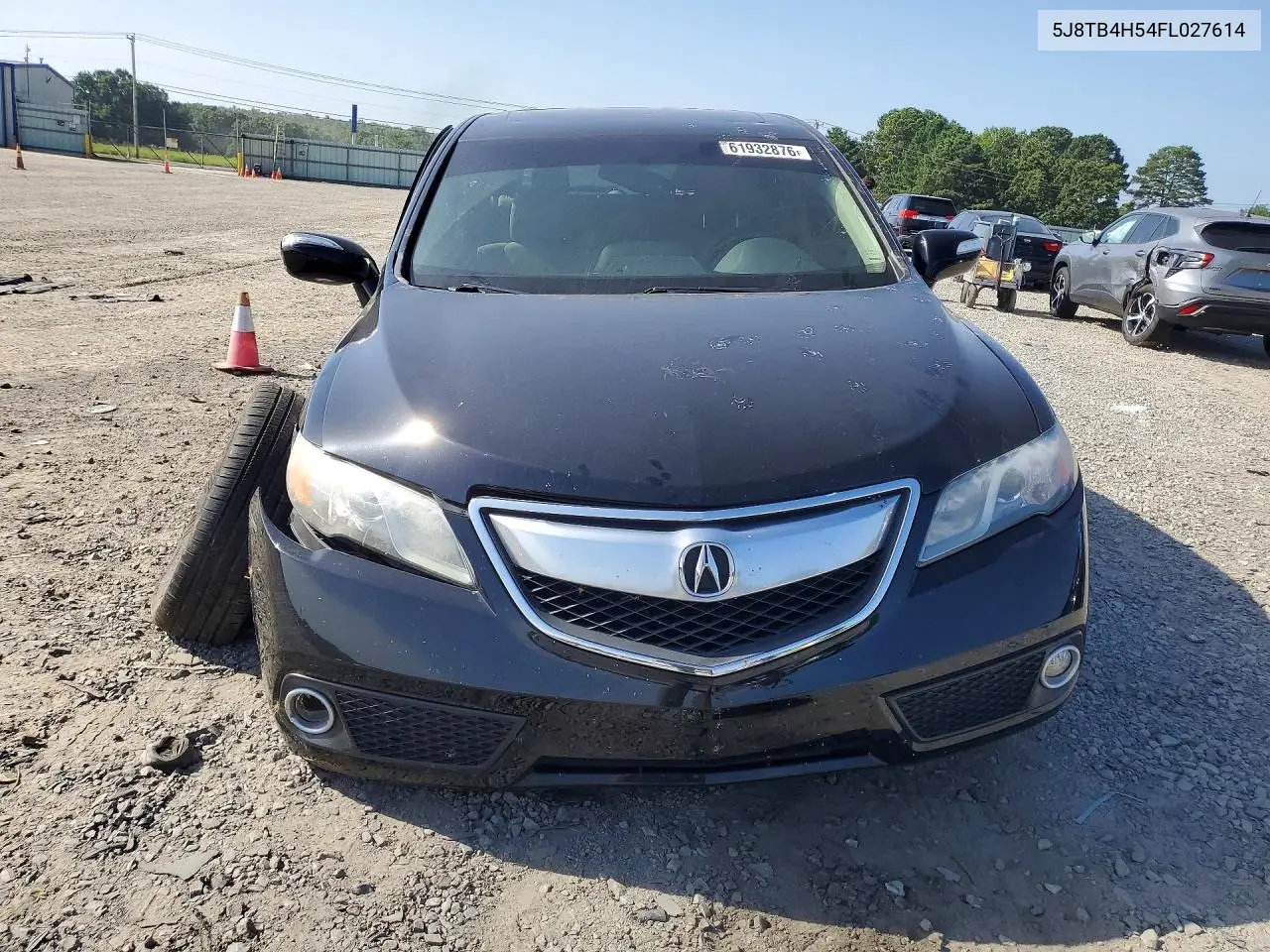 2015 Acura Rdx Technology VIN: 5J8TB4H54FL027614 Lot: 61932876