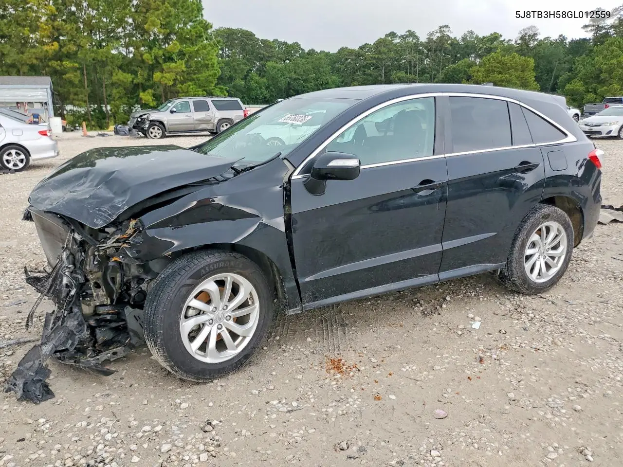 2016 Acura Rdx Technology VIN: 5J8TB3H58GL012559 Lot: 55766836
