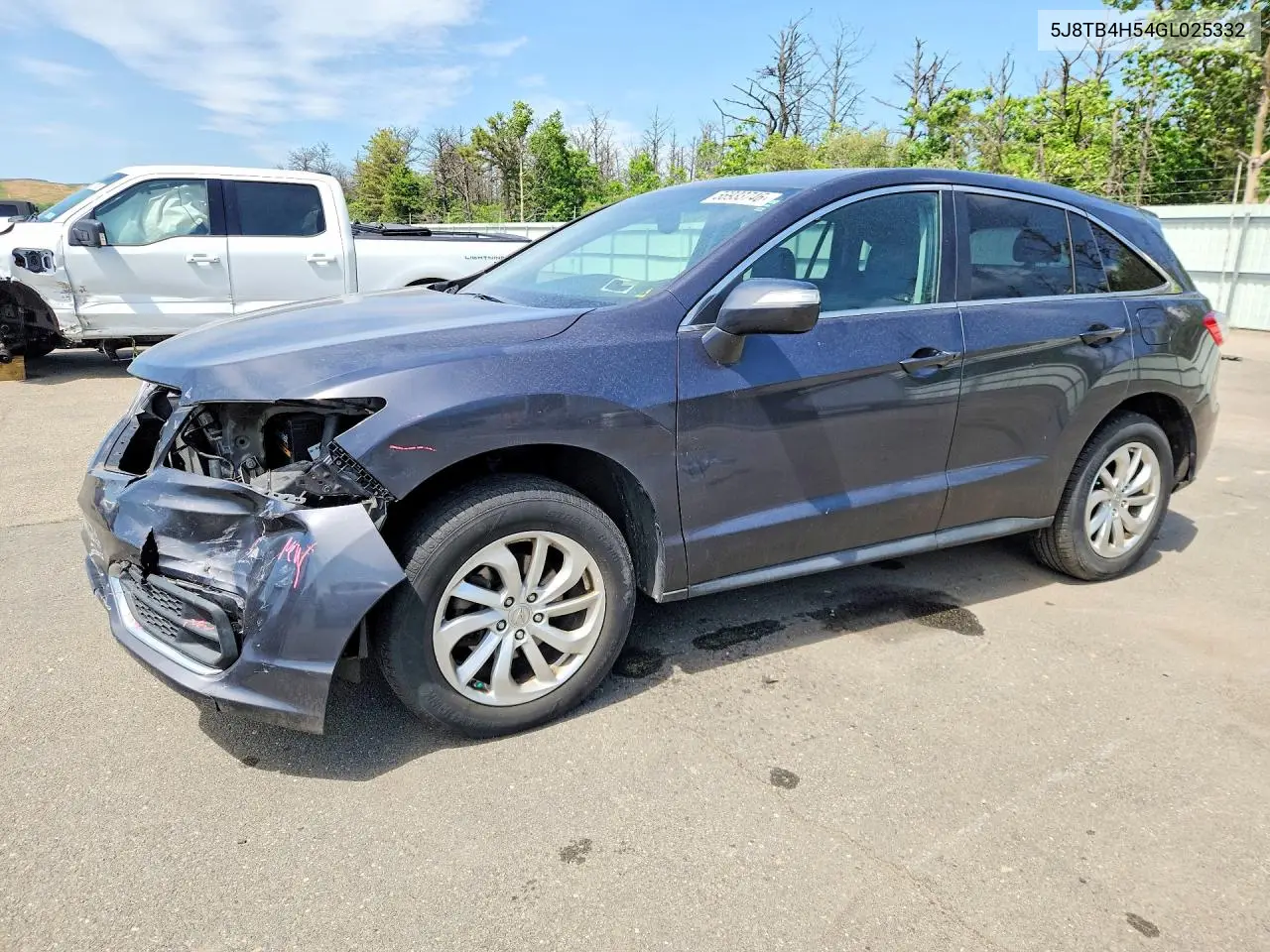 2016 Acura Rdx Technology VIN: 5J8TB4H54GL025332 Lot: 56933746