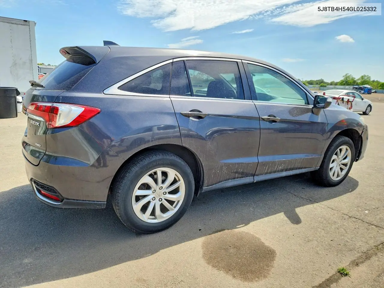 2016 Acura Rdx Technology VIN: 5J8TB4H54GL025332 Lot: 56933746