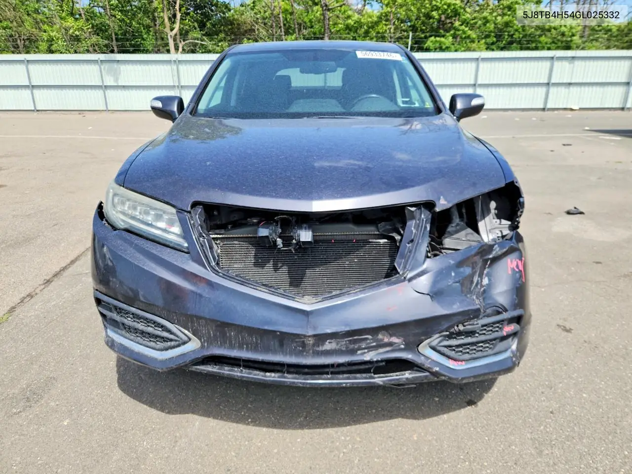 2016 Acura Rdx Technology VIN: 5J8TB4H54GL025332 Lot: 56933746