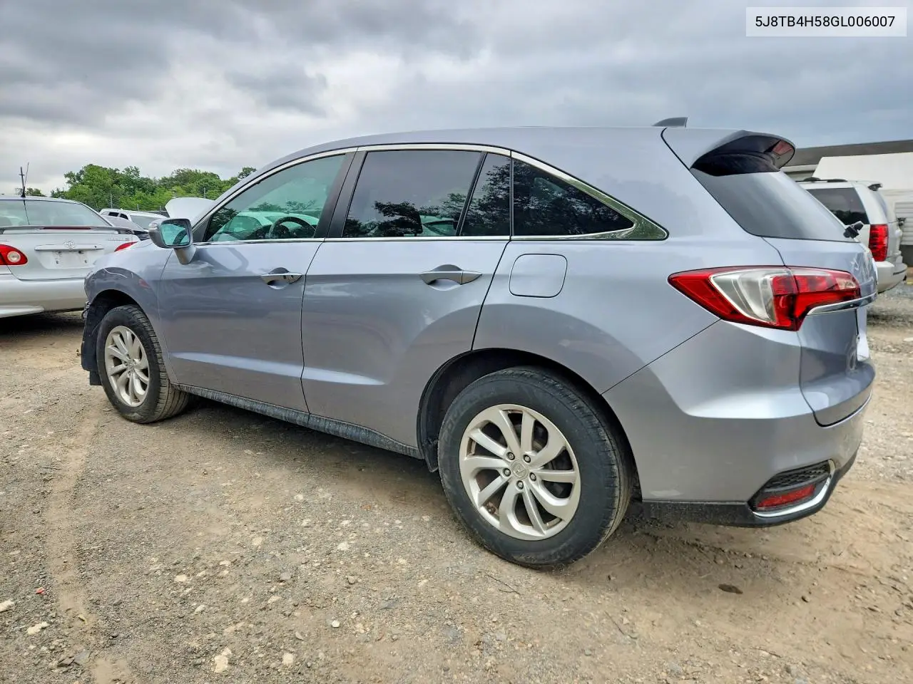2016 Acura Rdx Technology VIN: 5J8TB4H58GL006007 Lot: 58989796