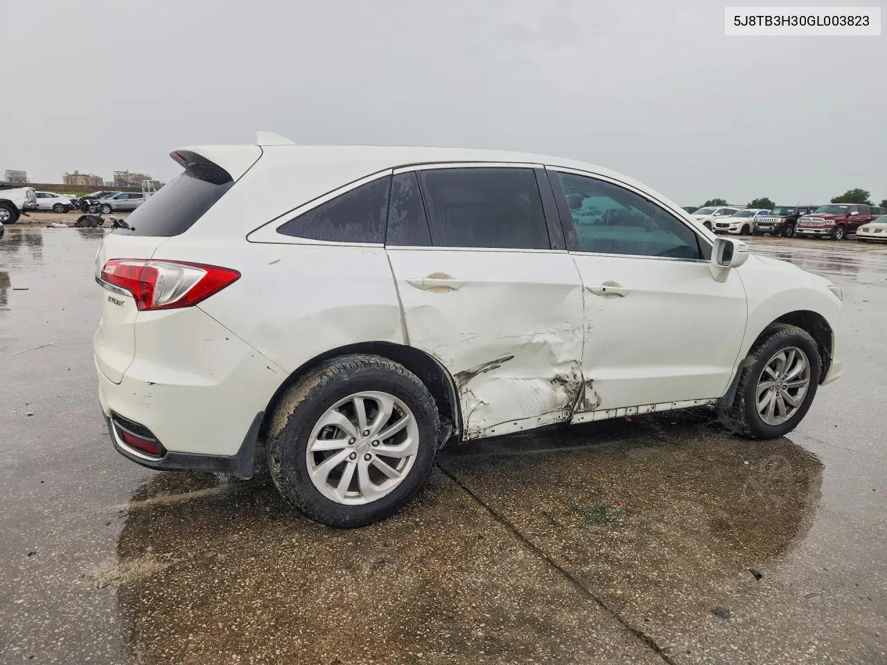 2016 Acura Rdx VIN: 5J8TB3H30GL003823 Lot: 59550626