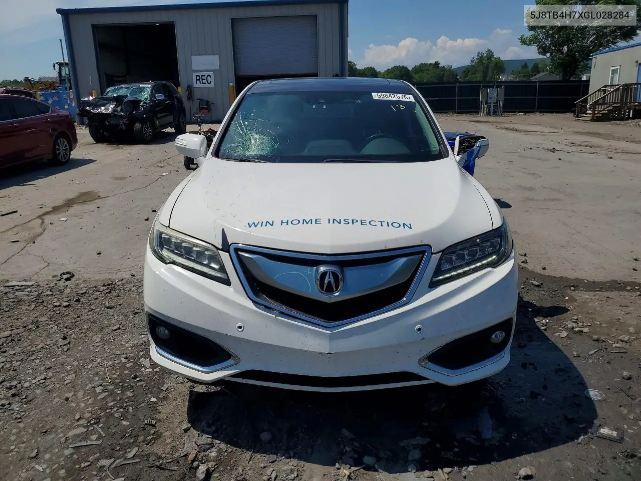 2016 Acura Rdx Advance VIN: 5J8TB4H7XGL028284 Lot: 59842576