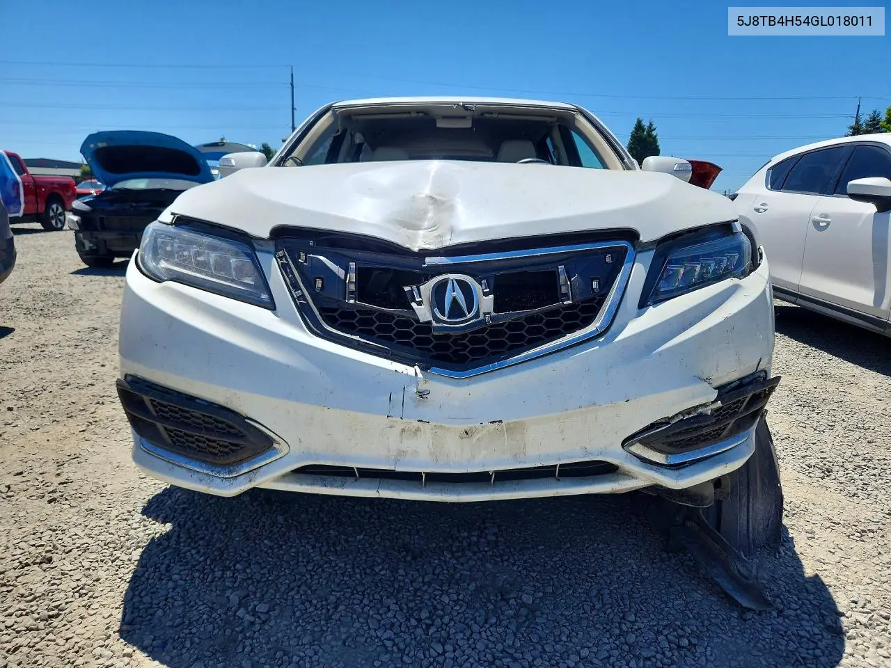 2016 Acura Rdx Technology VIN: 5J8TB4H54GL018011 Lot: 60024756