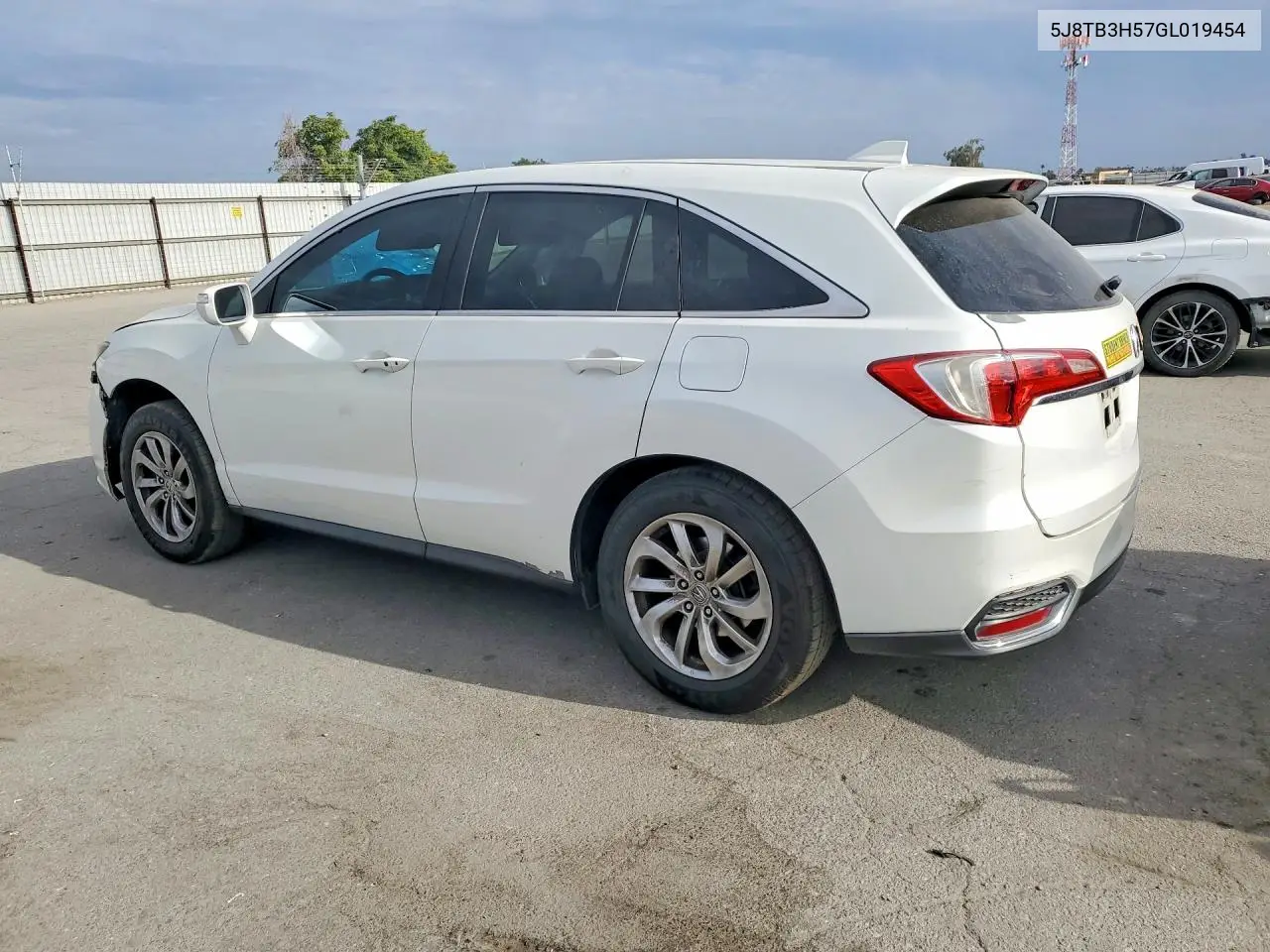 2016 Acura Rdx Technology VIN: 5J8TB3H57GL019454 Lot: 60515386