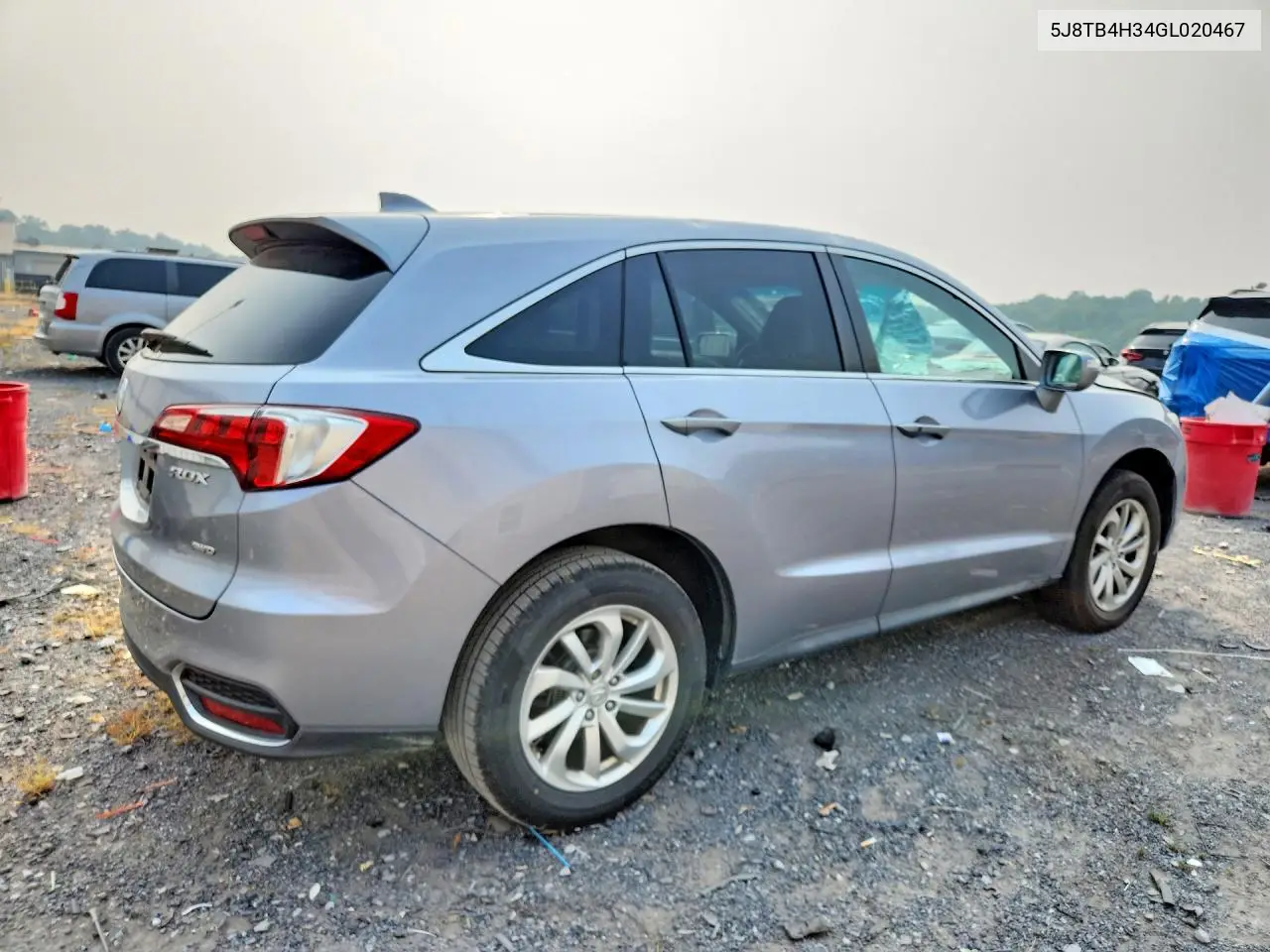 2016 Acura Rdx VIN: 5J8TB4H34GL020467 Lot: 61415496