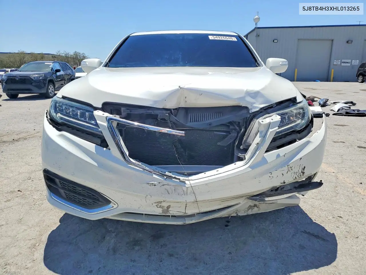 2017 Acura Rdx VIN: 5J8TB4H3XHL013265 Lot: 54926646