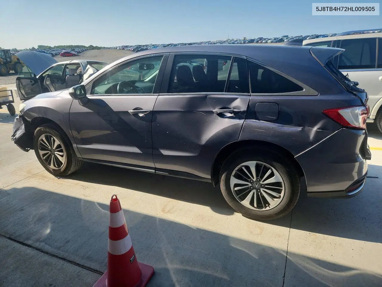 2017 Acura Rdx Advance VIN: 5J8TB4H72HL009505 Lot: 56846306