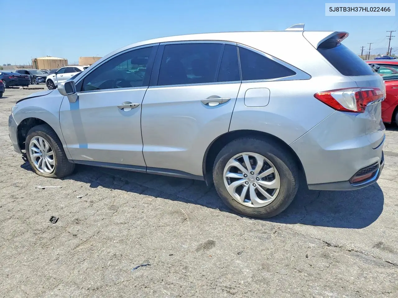 2017 Acura Rdx VIN: 5J8TB3H37HL022466 Lot: 57527246