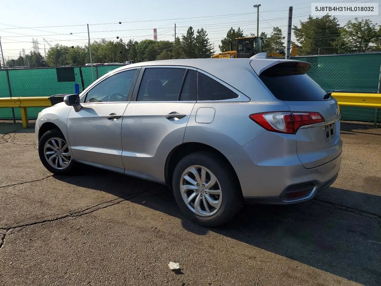 2017 Acura Rdx VIN: 5J8TB4H31HL018032 Lot: 59338566