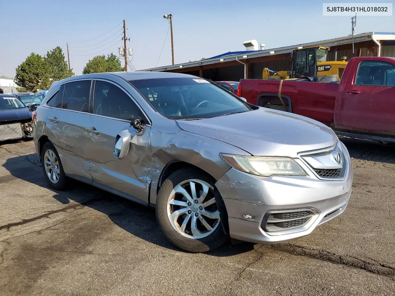 2017 Acura Rdx VIN: 5J8TB4H31HL018032 Lot: 59338566