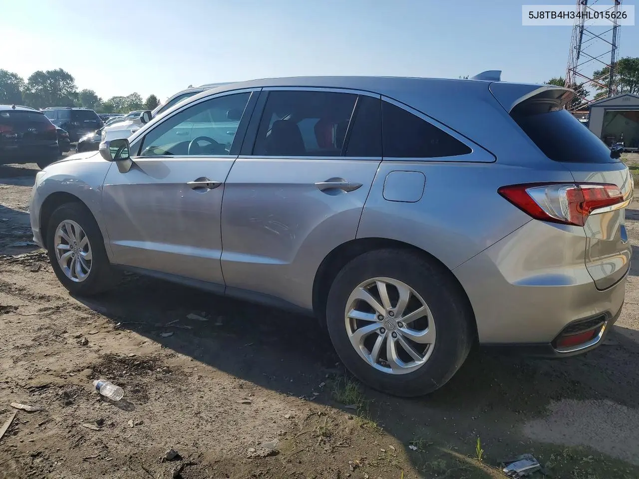 2017 Acura Rdx VIN: 5J8TB4H34HL015626 Lot: 59779536