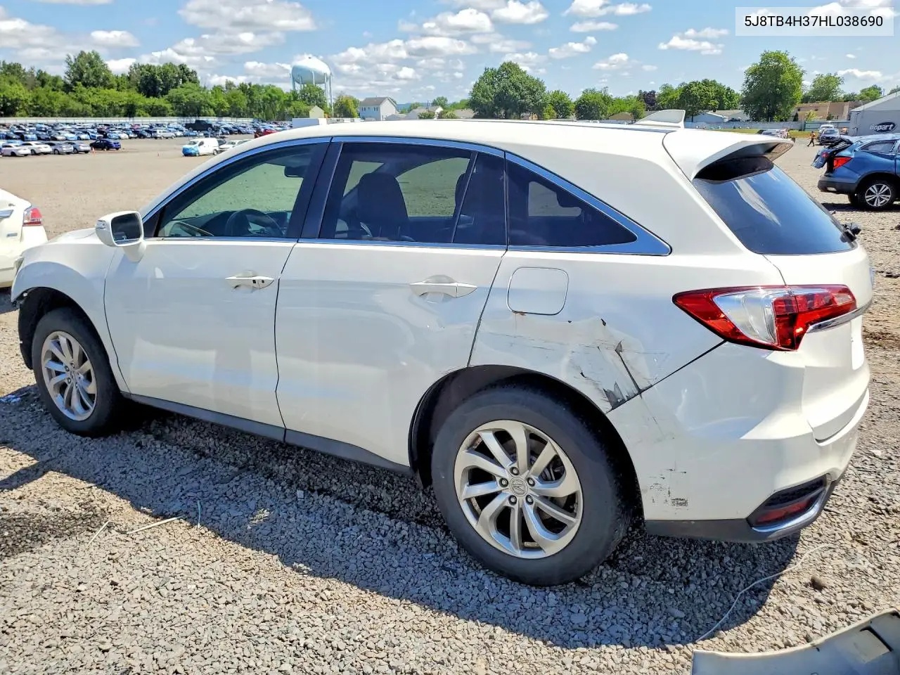 2017 Acura Rdx VIN: 5J8TB4H37HL038690 Lot: 60063816