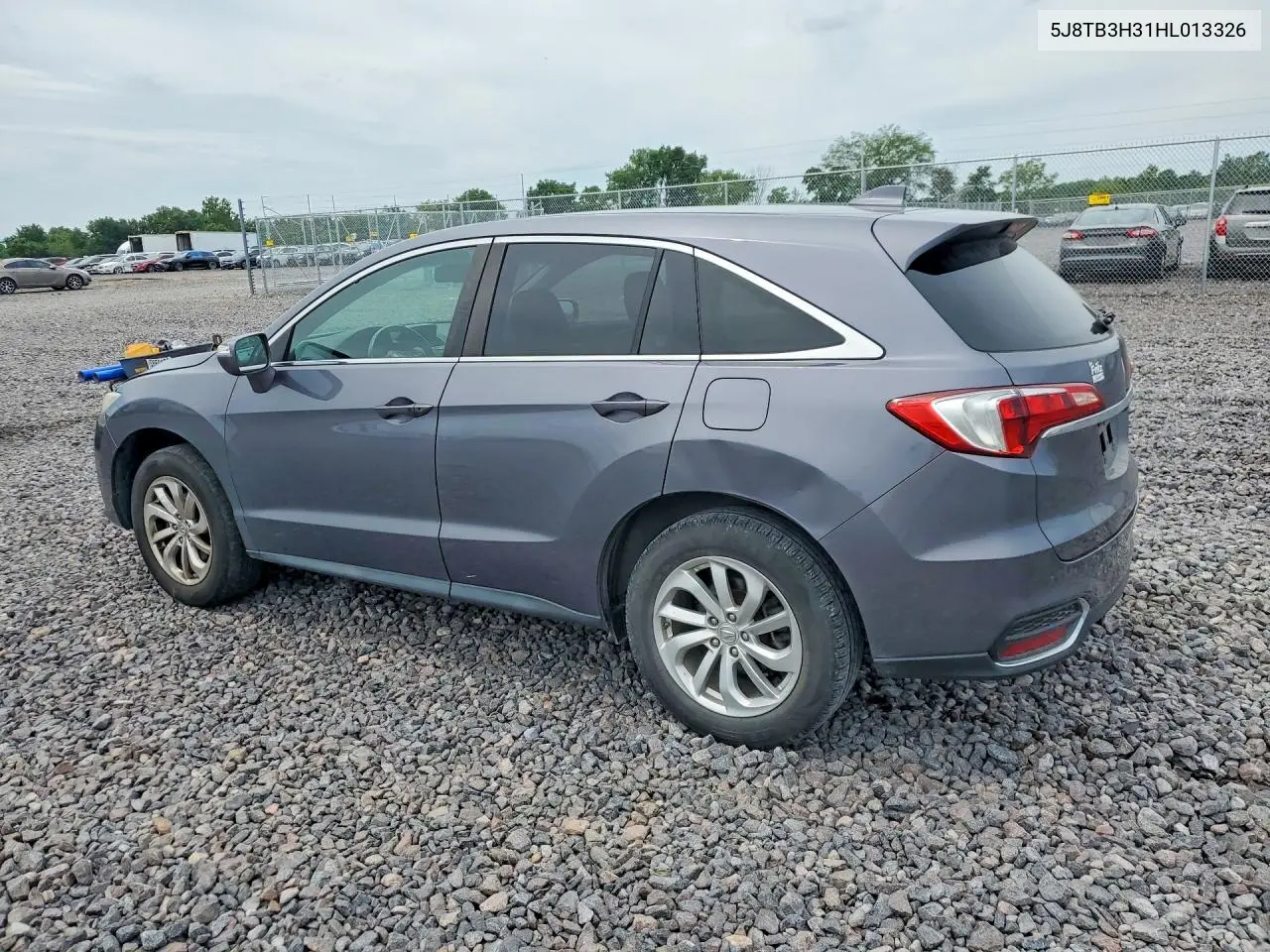 2017 Acura Rdx VIN: 5J8TB3H31HL013326 Lot: 60119736