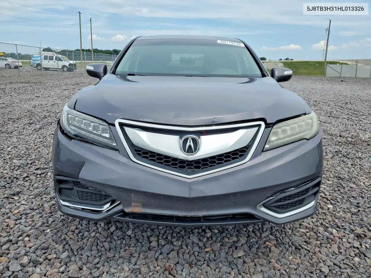 2017 Acura Rdx VIN: 5J8TB3H31HL013326 Lot: 60119736