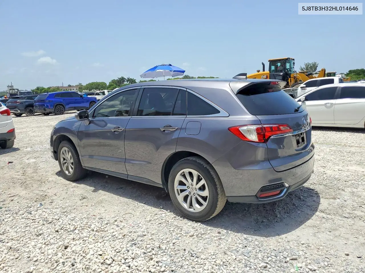2017 Acura Rdx VIN: 5J8TB3H32HL014646 Lot: 60148896