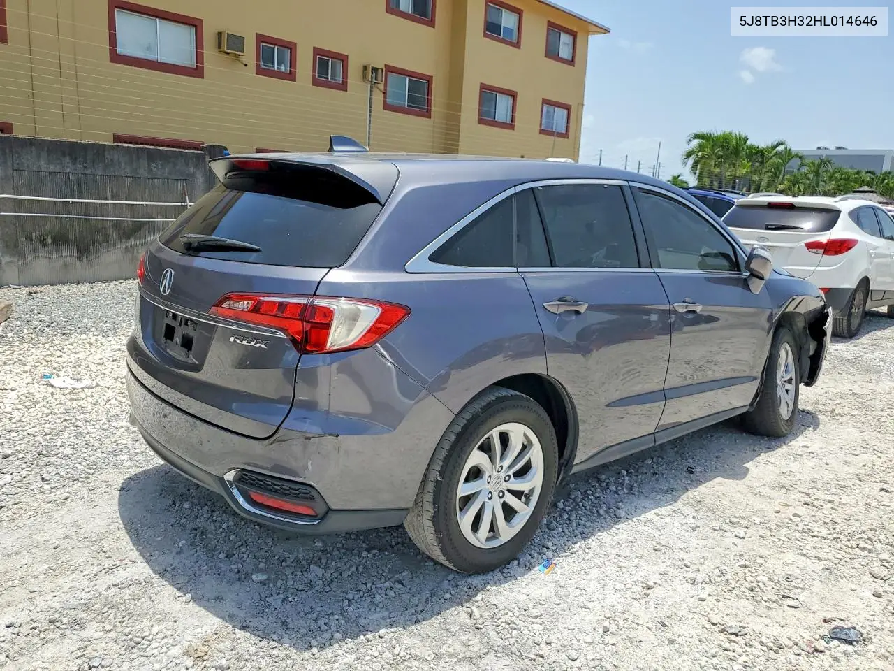 2017 Acura Rdx VIN: 5J8TB3H32HL014646 Lot: 60148896