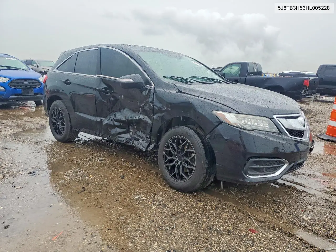 2017 Acura Rdx Technology VIN: 5J8TB3H53HL005228 Lot: 60506836
