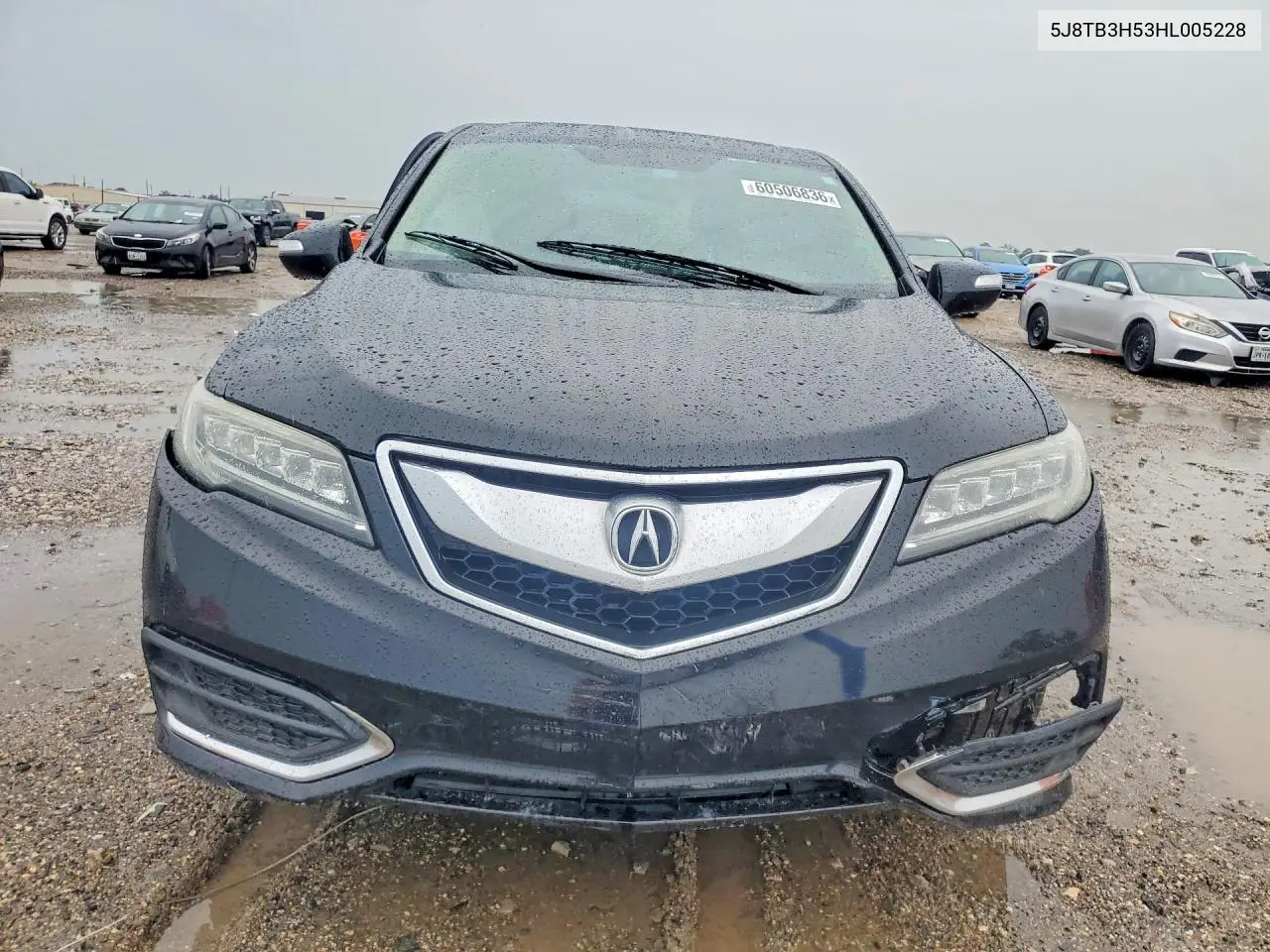 2017 Acura Rdx Technology VIN: 5J8TB3H53HL005228 Lot: 60506836