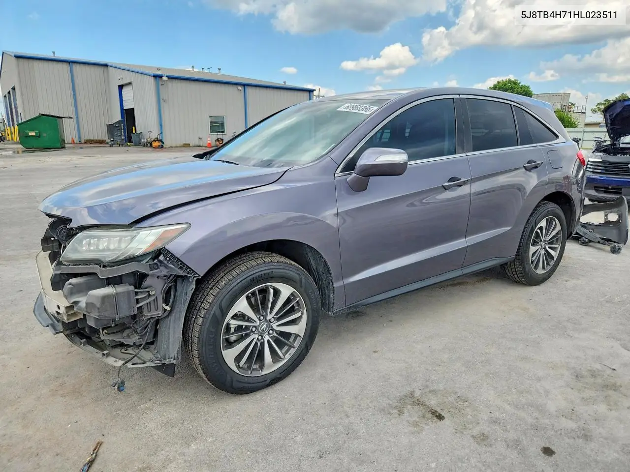 2017 Acura Rdx Advance VIN: 5J8TB4H71HL023511 Lot: 60960366