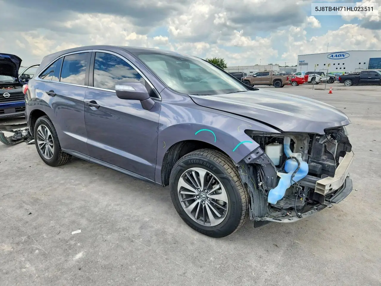 2017 Acura Rdx Advance VIN: 5J8TB4H71HL023511 Lot: 60960366